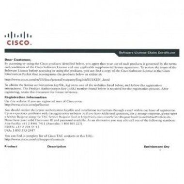 Лицензия Cisco FL-VPERF-4P-100